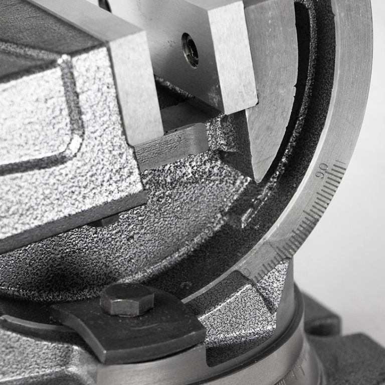 Машинные универсальные тиски с поворотным основанием Proma SS-125